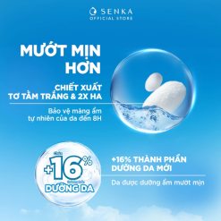 Sữa Rửa Mặt Senka Perfect Whip Sạch Sâu Mướt Mịn Màu Xanh Biển Cho Da Dầu 120g - 455051647568