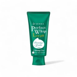 Sữa Rửa Mặt Senka Perfect Whip Chiết Xuất Rau Má Màu Xanh Lá Dịu Nhẹ Cho Da Nhạy Cảm 100g - 4550516707666