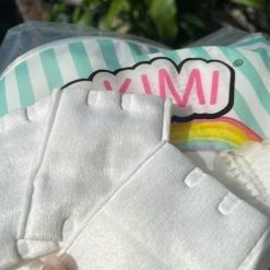 Bông Tẩy Trang Vuông Kokimi Màu Xanh Mềm Mại - 240 Miếng - 8936112020266