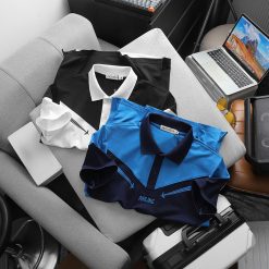 Áo Thun Nam Cổ Bẻ Pack Horse Thêu Nổi Chữ Airline Cao Cấp (Có Size 3x) - CS237