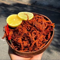 Hộp Quà Tết Khô Bò Xé Sợi Ngôi Sao 450g - Hộp Ngôi Sao Lớn - KBXSHNSL450