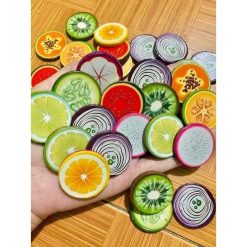 Hộp Hộp Socola Trái Cây 3D Bát Giác 250G Hộp Tết - STC3DHBG250