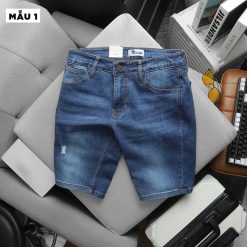 Quần Short Jeans Nam Rurumen Cao Cấp Chất Liệu Co Giãn Size Từ 50kg-90kg (Có size 36) - QB437