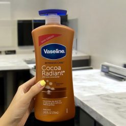 Sữa Dưỡng Thể Vaseline Intensive Care Cocoa Radiant Màu Nâu 725ml - Hàng Xách Tay - 8901030912986