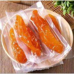 Hộp Khoai Lang Sấy Dẻo Hộp Vuông Tròn 500G Hộp Quà Tết 2026 - KLSDHHCN500