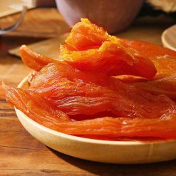 Hộp Khoai Lang Sấy Dẻo Hộp Vuông Tròn 500G Hộp Quà Tết 2026 - KLSDHHCN500