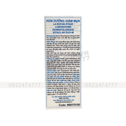 Kem Dưỡng Da Giảm Mụn La Roche - Posay Effaclar Duo+M 40ml Phù Hợp Với Da Mụn - 3337875863377