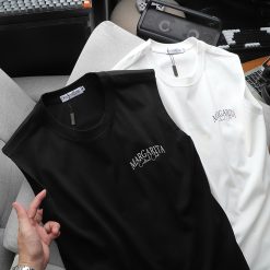 Áo Thun Ba Lỗ Nam Pack Horse In Chữ Margarita Cocktail Club Cao Cấp - AB524