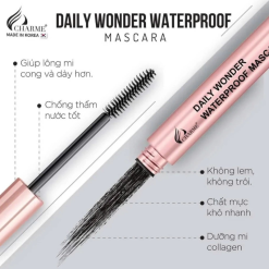 Mascara Charme Daily Wonder Waterproof Không Lem Không Trôi - 8809136666911