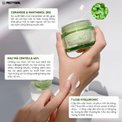 Kem Dưỡng Trắng Da Prettyskin The Pure Chiết Xuất Rau Má Ceramide Cream 52ml - 8809733216434