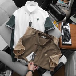 Áo Thun Nam Cổ Bẻ PackHorse Thêu Nổi Logo Con Ngựa (Có size 3x) - CS239