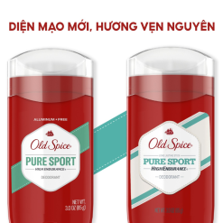 Sáp Khử Mùi Old Spice Hương Pure Sport Màu Đỏ 85g - Dành Cho Cả Nam&Nữ Lăn Nách - 012044038918