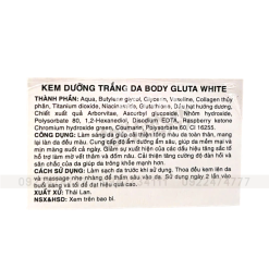 Kem Dưỡng Trắng Da Body Gluta White 170g - 8858135051006