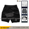Quần Short Thun Nam Thêu Nổi Logo Chữ (Size Từ 50-80kg) - QB438