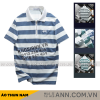 Áo Thun Nam Cổ Bẻ Pack Horse Sọc Ngang Thêu Logo trước Ngực (Có Size 3X) - CS242