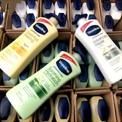 Sữa Dưỡng Thể Vaseline Intensive Care Soothing Hydration Màu Xanh Lá 725ml - Hàng Xách Tay - 8901030912993