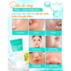 Tẩy Tế Bào Chết Mặt Dr Lacir PHA-AHA Peeling Dịu Nhẹ Cho Da 120g - 8938528007978