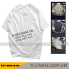 Áo Thun Cổ Tròn Nam Thêu Logo Trước Ngực (Có Size 3x) - AB527