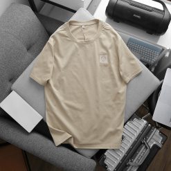 Áo Thun Cổ Tròn Nam Thêu Logo Trước Ngực (Có Size 3x) - AB527