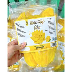 Xoài Sấy Dẻo Túi Zip Nguyên Vị Thơm Ngon 500g - XSDRZ500