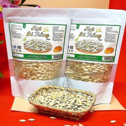 Hạt Bí Trắng Túi Zip 500g - HBTTZ500
