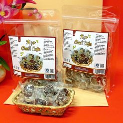 Kẹo Chuối Cuộn Túi Zip 500g - KCCTZ500