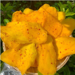 Xoài Sấy Muối Ớt Túi Zip 500g - XSMOTZ500