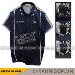 Áo Thun Polo Nam Thêu Logo Con Ngựa & Chữ Packhorse Club (Có Size 3XL) - AB528