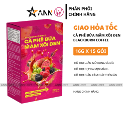 Cà Phê Bứa Mâm Xôi Đen Blackberry Coffee 16g x 15 gói - CPMXDGC