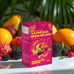 Cà Phê Bứa Mâm Xôi Đen Blackberry Coffee 16g x 15 gói - CPMXDGC