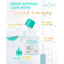 Serum Tinh Thể Vàng Dr.Lacir Crystal Serum 25ml - Giúp Da Căng Bóng - 8938528007114