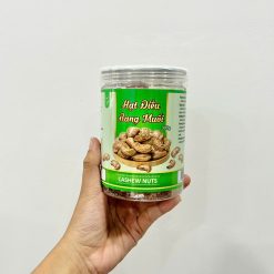 Hạt Điều Rang Muối Thơm Ngon Hộp Pet 300g - HDRMH300