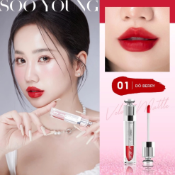 Son Kem Nhung Lì Soo Young Velvet Matte 4g - 5 Màu Quyến Rũ Thời Thượng - 8938532152350
