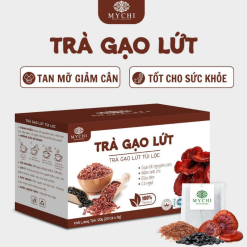 Trà Gạo Lứt Mychi 120g - Hộp 20 Túi x 6g - 8938524452437