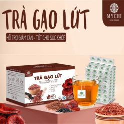 Trà Gạo Lứt Mychi 120g - Hộp 20 Túi x 6g - 8938524452437