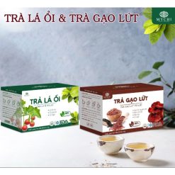 Trà Gạo Lứt Mychi 120g - Hộp 20 Túi x 6g - 8938524452437