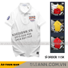Áo Thun Nam Cổ Bẻ In Logo Trước Ngực Và Tay Áo (Có Size 3X) - CS245