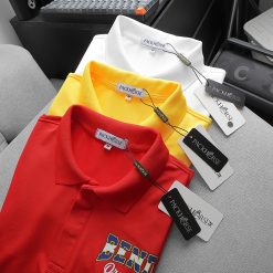 Áo Thun Nam Cổ Bẻ In Logo Trước Ngực Và Tay Áo (Có Size 3X) - CS245