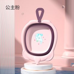 Chậu Gấp Gọn Hình Con Voi - Chậu Rửa Mặt Gấp Gọn Bằng Nhưa An Toàn Cho Bé 31,3×27,1×8,8cm - CRMCV