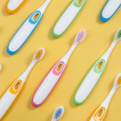 Hộp 8 Bàn Chải Đánh Răng Cho Bé - Bàn Chải Vệ Sinh Răng Miệng - 8BCDRCB