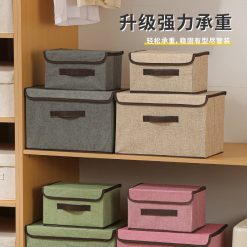 Set 2 Hộp Đựng Đồ - Kệ Để Quần Áo Dụng Cụ Cá Nhân 36x23x24cm & 25x19x16cm - HDDDN2