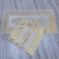 Khăn Trải Bàn Nhũ Vàng Dài Cao Cấp 60cmx1.2m - KTBCTN