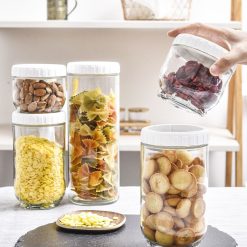 Set 3 Hũ Thủy Tinh Đựng Thực Phẩm - Lọ Thủy Tinh Đựng Đồ Khô 400 - 570- 1000ml - 3LHTT