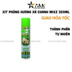 Xịt Phòng Hương Sả Chanh Mixz Thái Lan - Chất Khử Mùi Thơm Phòng 320ml - XPKMTL01