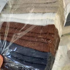 Combo 7 Khăn Cotton Mềm Mại - Khăn Xuất Hàn Cao Cấp 35x80cm - KCTHQ