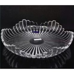 Combo 2 Đĩa Thủy Tinh Cao Cấp - Đĩa Đựng Trái Cây 29x5.5 cm - DTTDTC01