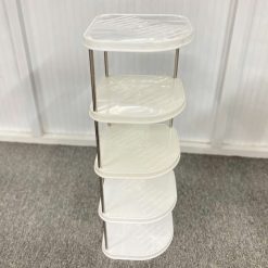 Kệ Để Giày Dép Khung Inox 5 Tầng Dễ Tháo Lắp - KDGD5TKI