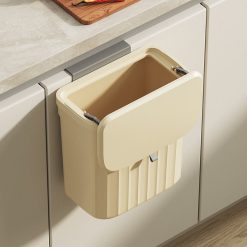 Thùng Rác Treo Tường - Thùng Rác Treo Cánh Tủ Bếp Dán Trên Tường Cho Phòng Tắm Nhà Vệ Sinh 16x26.5x29cm - TRTCB01