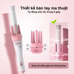 Máy Uốn Tóc Xoăn Tự Động - Máy Uốn Tóc Vivo 360 34cm - MUTXTD01