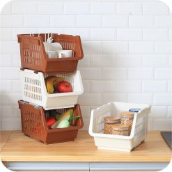 Kệ Xếp Tầng Đa Năng - Kệ Xếp Tầng Nhựa Việt Nhật 36x27x20cm - KXT01